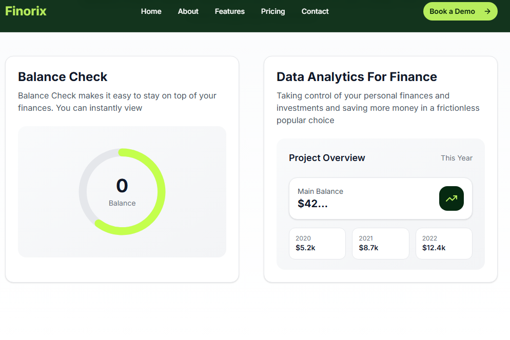 Secure Finance Services Page