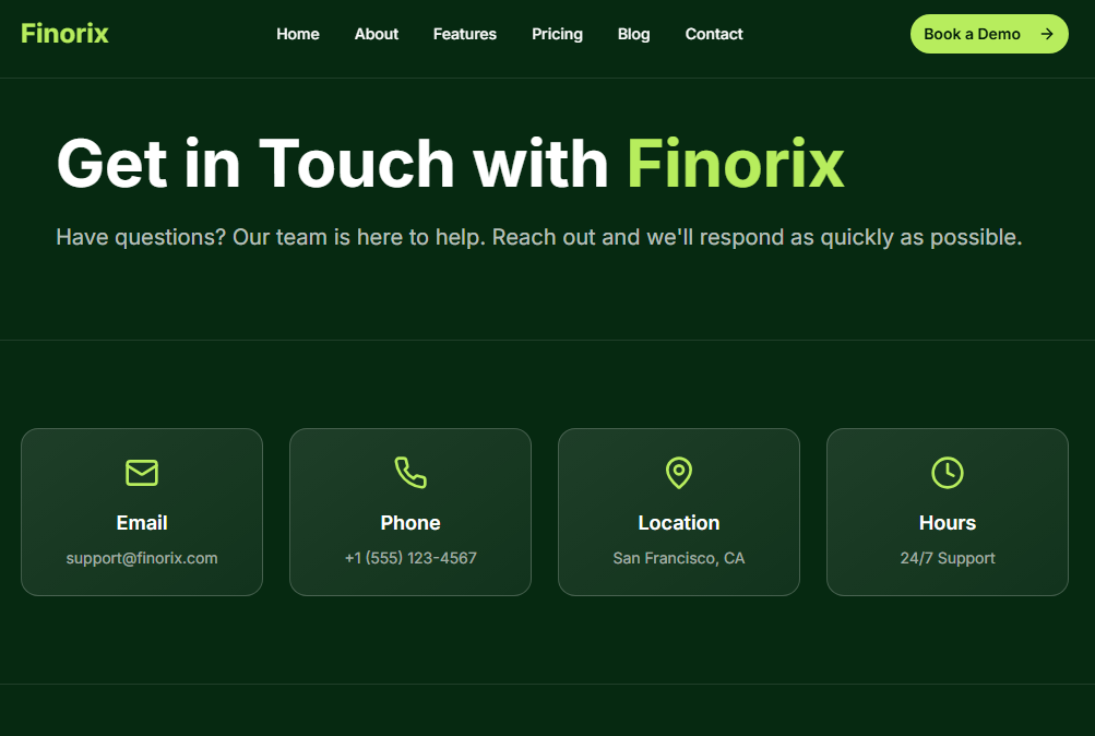 Secure Finance Contact Center