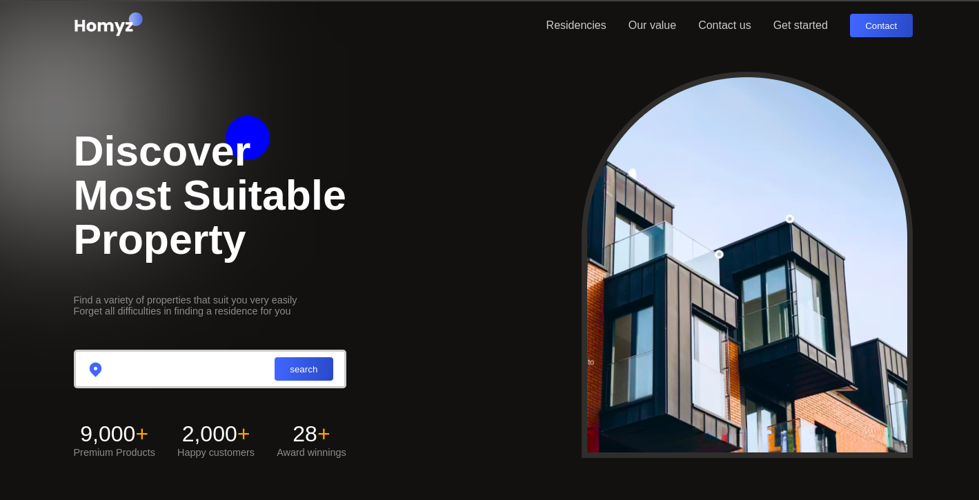 Real Estate Website - Property Listing Web Platform