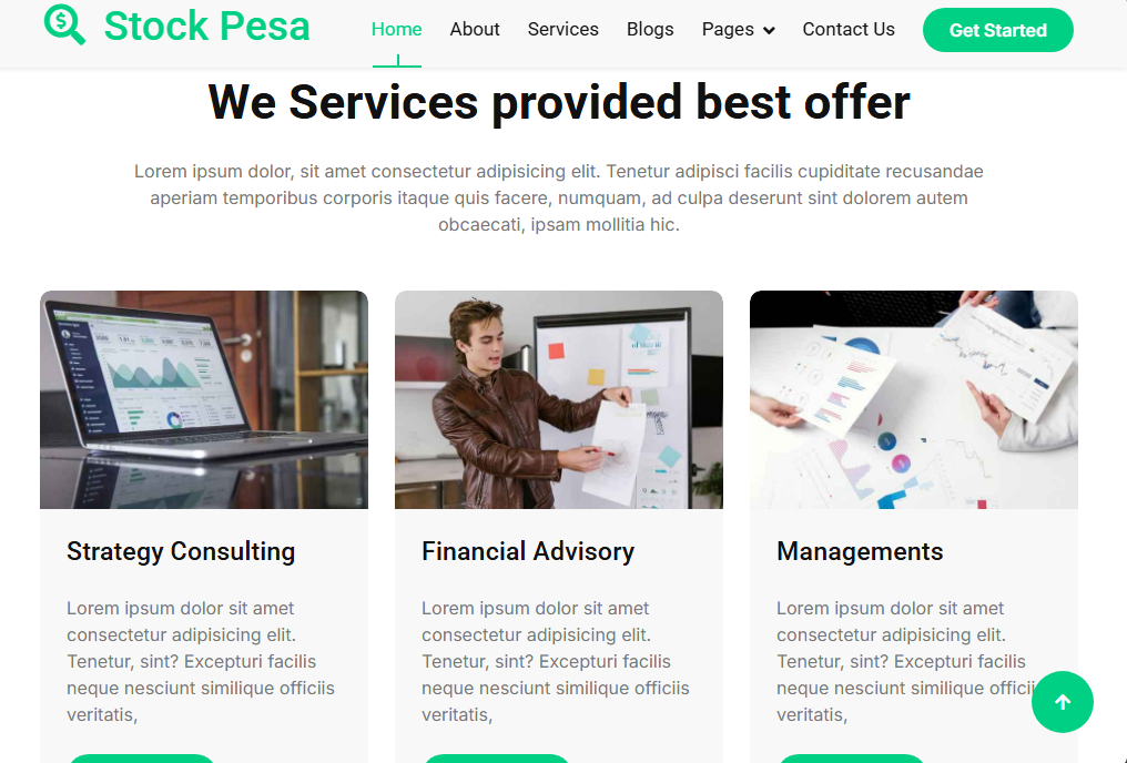 FX Finance Analytics Page