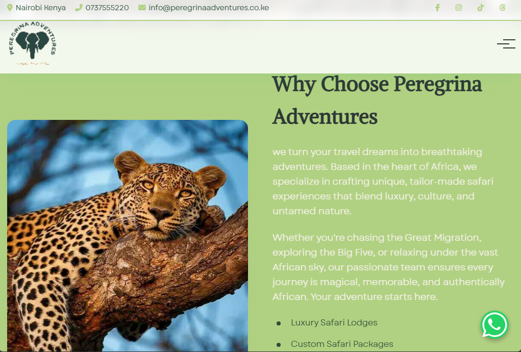 Explore Kenya Booking System