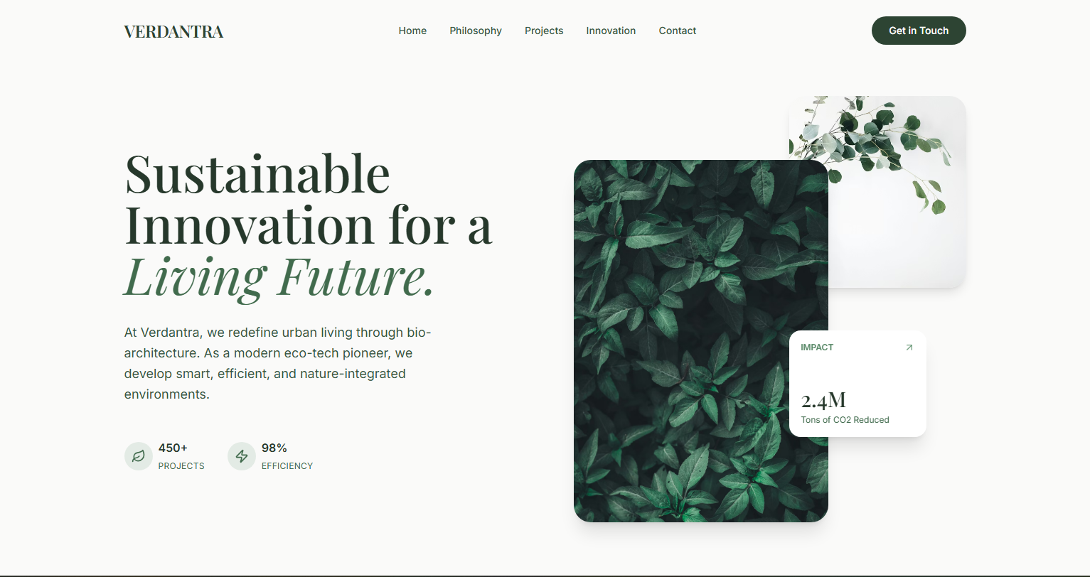 Green Earth Website - Environmental Web Design